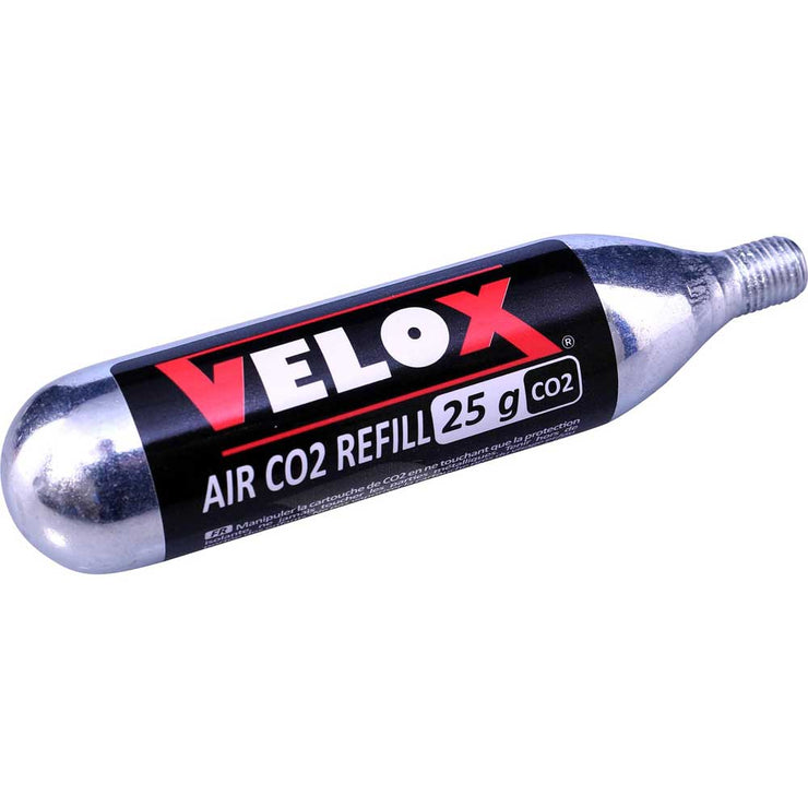 Velox Co2 25g Cartridges Threaded x2