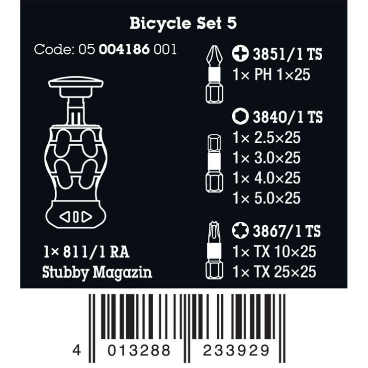 Wera Tools Bicycle Set 5