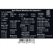 Wera Tools Tool-Check Modular Set Imperial 1