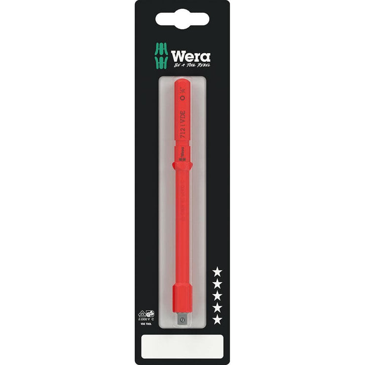 Wera Tools VDE Adaptor Blade A For 1/4" VDE-Sockets W/Packaging