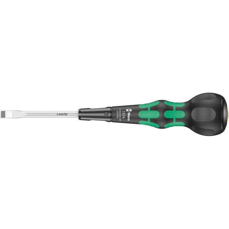 Wera Tools 1834 1,0 X 6,0 X 100mm Ball-Grip Screwdriver