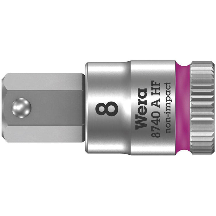 Wera Tools 8740 A HF Zyklop In-Hex Bit 1/4" 5/100mm
