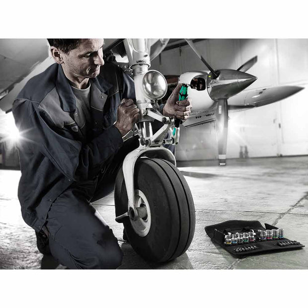 Wera Tools 8100 Zyklop Speed Ratchet Set Sqr 1/2" Drive 28pcs