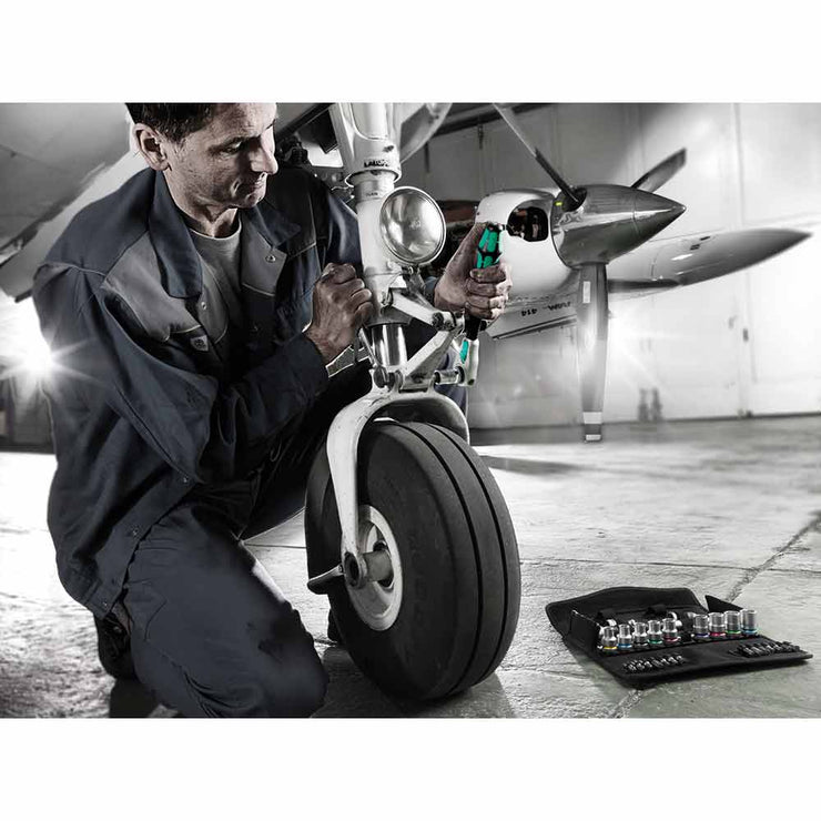 Wera Tools 8100 Zyklop Speed Ratchet Set Sqr 1/2" Drive 28pcs