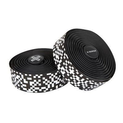 Burgh Cycling Pixel Handlebar Tape, White Print