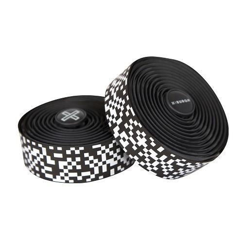 Burgh Cycling Pixel Handlebar Tape, White Print