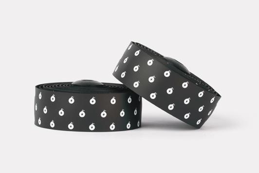 Burgh Cycling Wattbombs Handlebar Tape, White Print